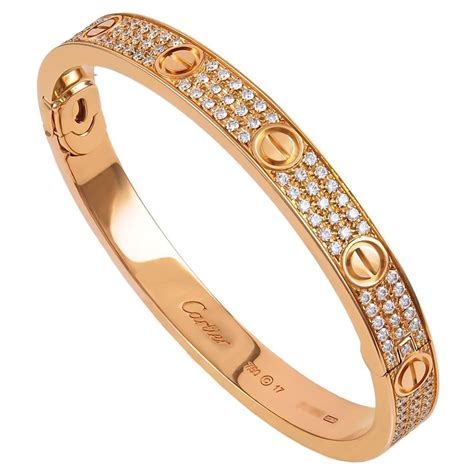 cartier love diamond|cartier diamond love bracelet used.